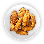 Breaded Scampi (12 With Dip)  Single 
