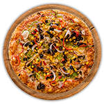 Veggie Special Supreme Pizza  10" 