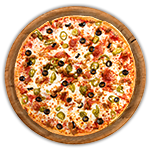 Hot & Hotter Spicy Pizza  10" 